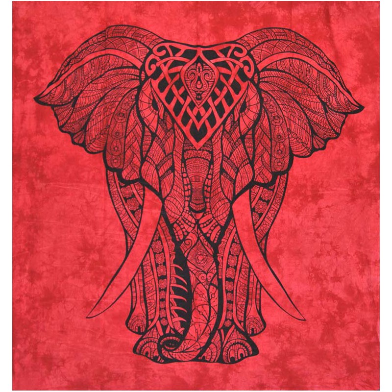 Tenture indienne Éléphant