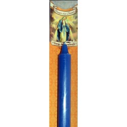 Bougie Bleue de la Vierge...