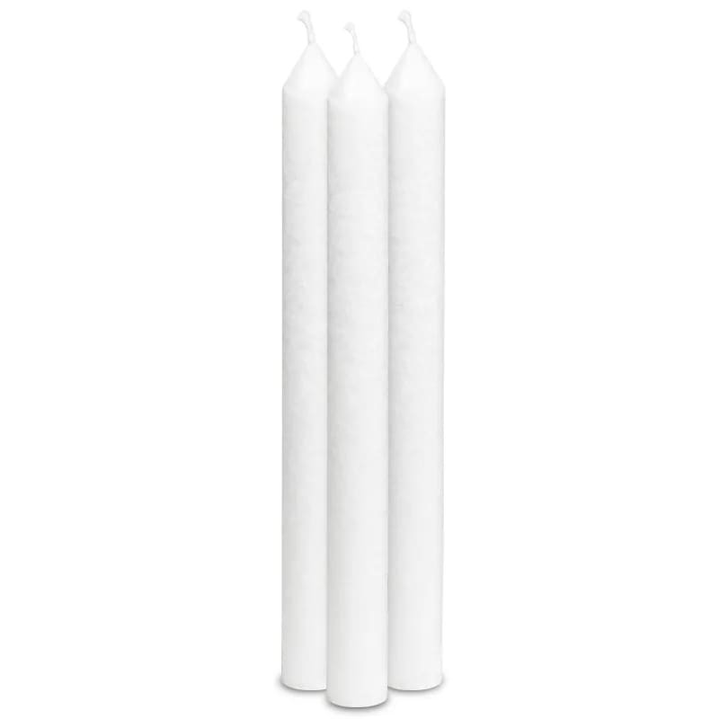 Bougie blanche de protection